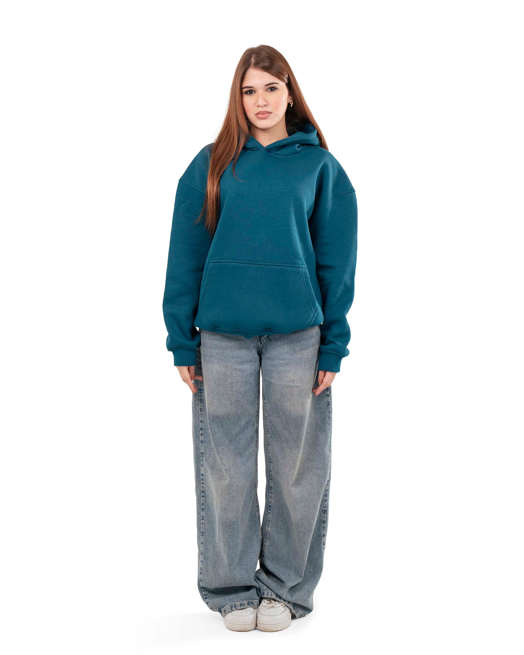 Hoodie | Petrol Blue