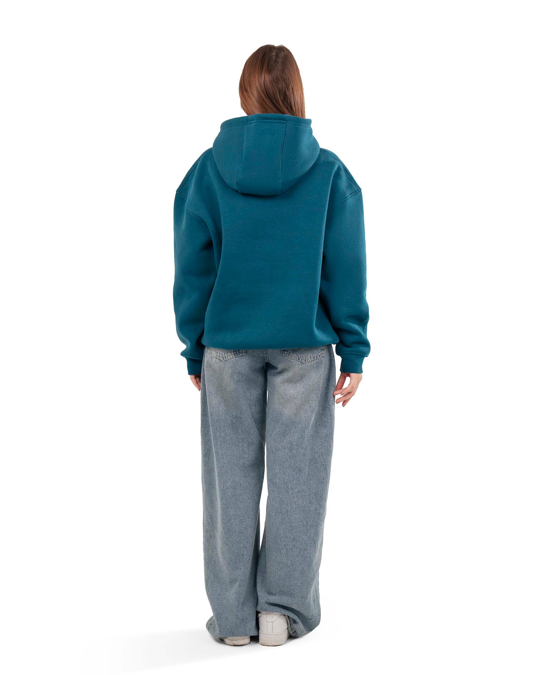 Hoodie | Petrol Blue