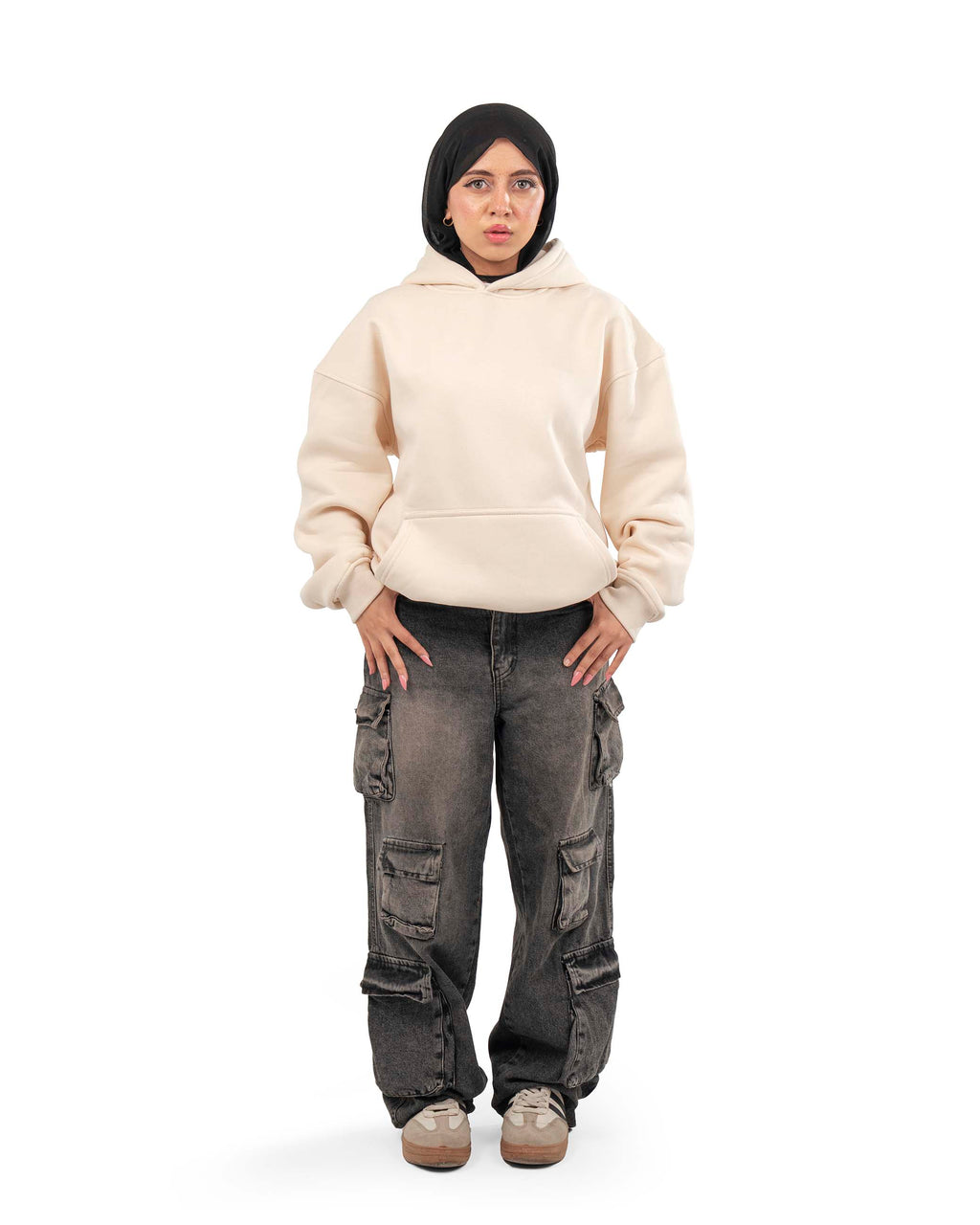 Hoodie | Cream Beige