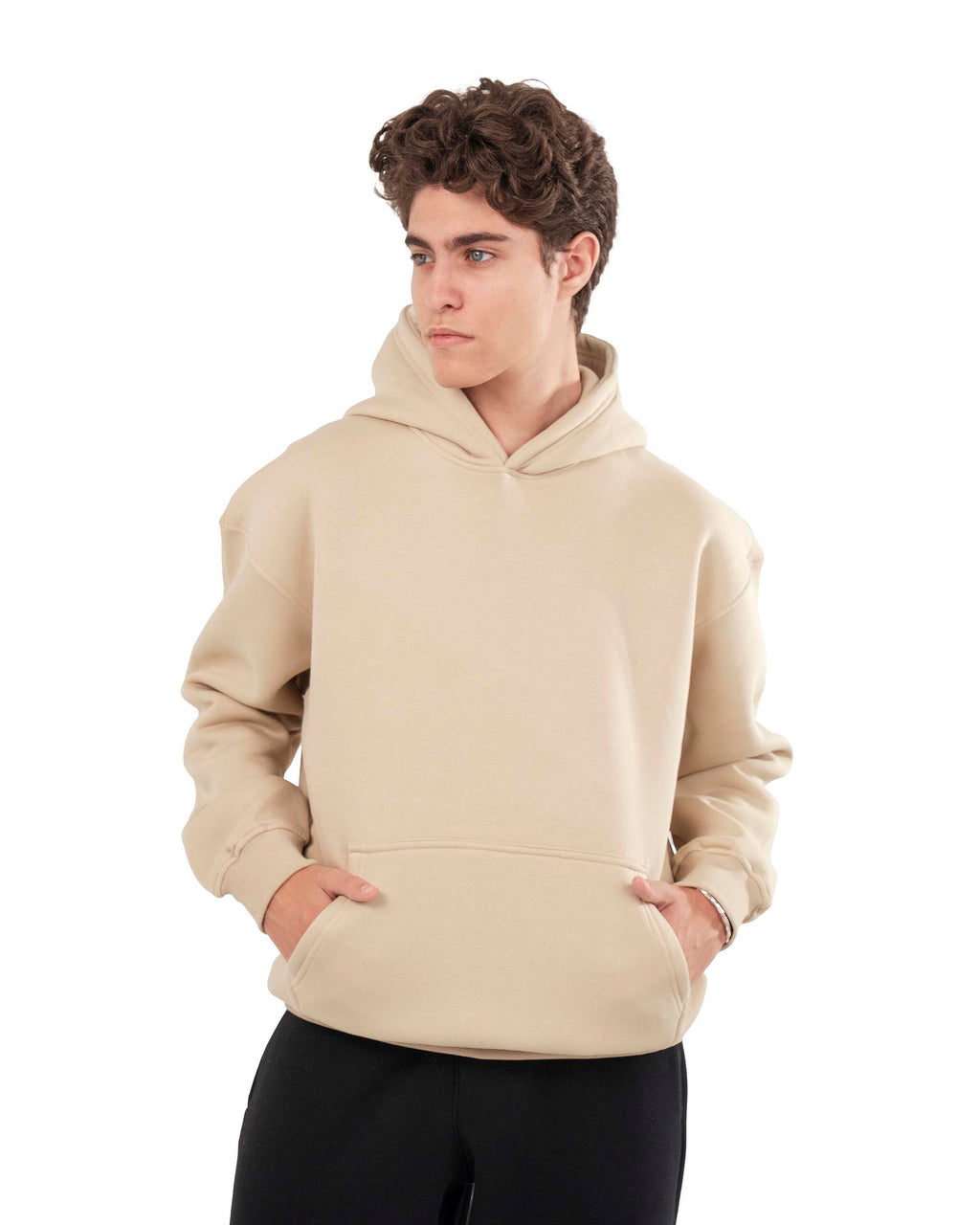 Hoodie | Beige